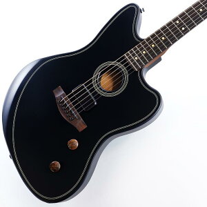 Fender Acoustics Acoustasonic Standard Jazzmaster (Black) �y�����z