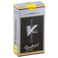 翌日配達 VANDOREN 《硬さ：3-1/2+》B♭クラリネット用リード バンドレン V12 【宅配便発送】【正規輸入…