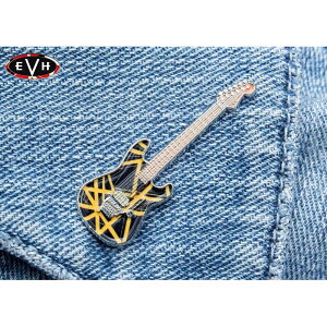 EVH Guitar Pins (Black & Yellow Bumblebee) �s���o�b�W