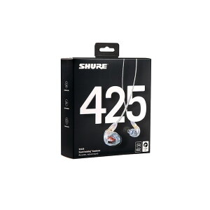SHURE SE425-CL-A (�N���A�[)(�������K�i�E2�N�ԕۏ�)