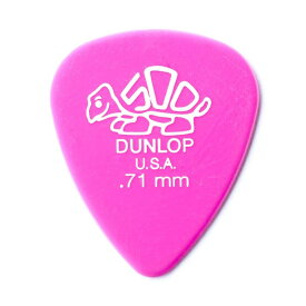 Dunlop (Jim Dunlop) 41R DELRIN STANDARD (0.71mm/ピンク）