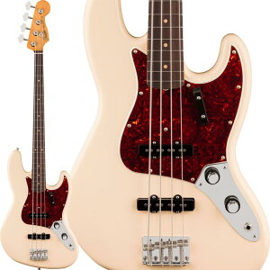 Fender MEX �y4��22�����ח\��A���\���t���z Vintera III Early '60s Jazz Bass (Olympic White/Rosewood)