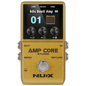 zB NUX Amp Core Studio -Amp Modeler & IR Pedal-