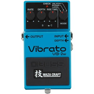 �����z�B BOSS �y×IKEBE�N���A�|�[�`�v���[���g�zVB-2W(J) [MADE IN JAPAN] [Vibrato �Z Waza Craft] ���B�u���[�g �{�X