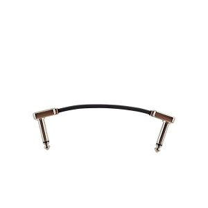 ERNIE BALL Flat Ribbon Patch Cable 3in (Black) Single [#P06225]