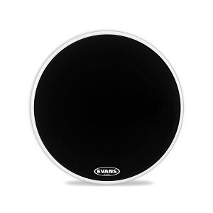 EVANS BD16RB-NP [EQ3 Resonant Smooth Black 16/ Bass Drum�FWood Hoop�d�l- No Port(�T�E���h�z�[����)]�y1ply �C7.5mil + 10mil ring�z