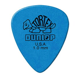 Dunlop (Jim Dunlop) 418R Tortex Standard Picks 1.00mm (Blue)