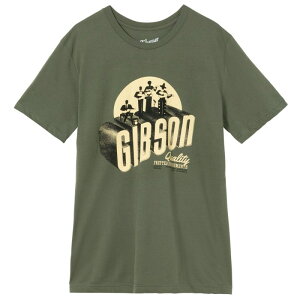 �����z�B Gibson �y�t���Z�[���z The Band Tee (Army Green)�C XL [GA-TEE-BAND-GRN-XL]