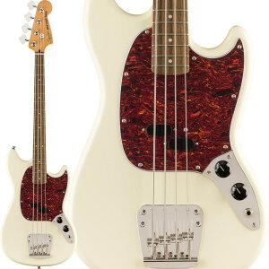 Squier by Fender yב҂A\tz Classic Vibe '60s Mustang Bass (Olympic White)