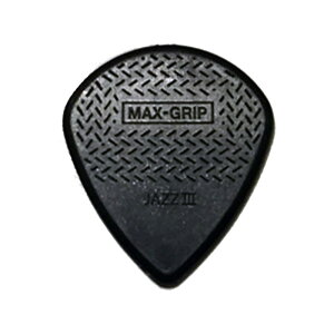 Dunlop (Jim Dunlop) 471N MAX GRIP JAZZ III Pick (471S/�X�e�B�b�z�i�C�����E�u���b�N )