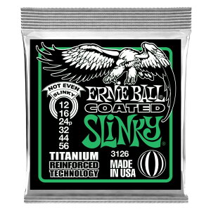 ERNIE BALL yňSALEz Not Even Slinky Titanium RPS Coated Electric Guitar Strings #3126