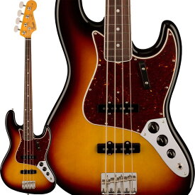 あす楽 Fender USA American Vintage II 1966 Jazz Bass (3-Color Sunburst/Rosewood) 【GWゴールドラッシュセール】