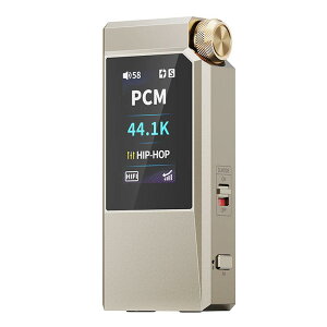 FiiO [���\�񏤕i�E10��17�������\��] QX11 Gold - �S�[���h �t�B�[�I �w�b�h�z���A���v DAC���� �����}�C�N���� �J���[�f�B�X�v���C USB Type-C���� �|�[�^�u���I�[�f�B�I FIO-QX11-G