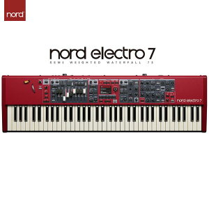 Nord�iCLAVIA�j Nord Electro 7 73 (�m�[�h�G���N�g��7) (73����) (73Key) (NordElectro7) SEMI WEIGHTED WATERFALL 73 (����s��)