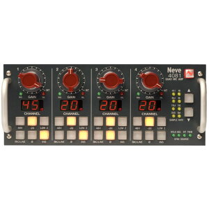 AMS Neve 4081 Quad Mic Preamp yʌ1073 RED KnobL[z_[v[gIz(G[GGXj[)(4ch}CNvAv)