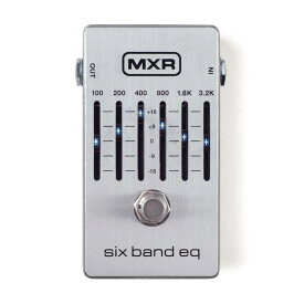 あす楽 MXR 【9Vアダプタープレゼント！】M109S 6-Band Graphic EQ