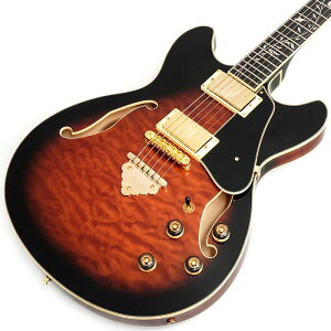 Ibanez Artcore Expressionist AS93QMSP-DBS (Dark Brown Sunburst) [SPOT MODEL]