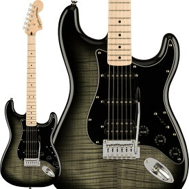 あす楽 Squier by Fender Affinity Series Stratocaster FMT HSS (Black Burst/Maple)