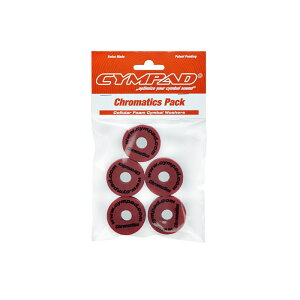 CYMPAD Chromatics / Cymbal Washer Crimson 40×15mm 5�Z�b�g [LCYMCRM5SET15CR]