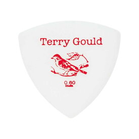 PICK BOY Terry Gould GUITAR PICK (WHITE/オニギリ型) [0.60mm] ×10枚セット