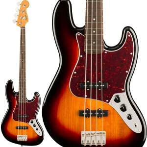 zB Squier by Fender Classic Vibe '60s Jazz Bass Laurel Fingerboard (3-Color Sunburst) ylグOiiz