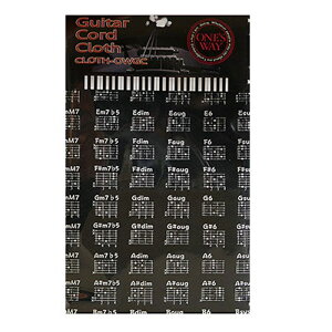 ONE'S WAY GUITAR CORD CLOTH[CLOTH-OWGC/BLK]