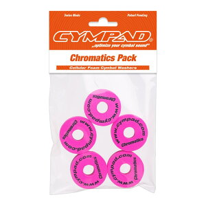 CYMPAD Chromatics / Cymbal Washer Pink 40×15mm 5�Z�b�g [LCYMCRM5SET15PK]