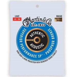 MARTIN Authentic Acoustic SP 92/8 Phosphor Bronze MA540 [Light/12-54]