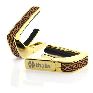 Thalia Capo DELUXE Series 24K Gold HAWAIIAN KOA CELTIC KNOT [Vdl] ^AJ|