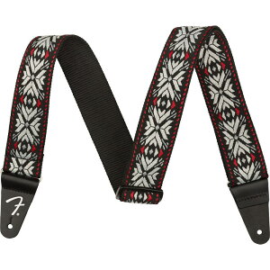 zB Fender USA yNX}XZ[z Pasadena Woven Strap (Red Snowflake) [#0990638026]