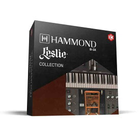 IK Multimedia 【アイケーマルチメディア Virtual Instruments Sale！】Hammond B-3X + Leslie Collection (アイケーマルチメディア)(レスリー)(オルガン)(オンライン納品)