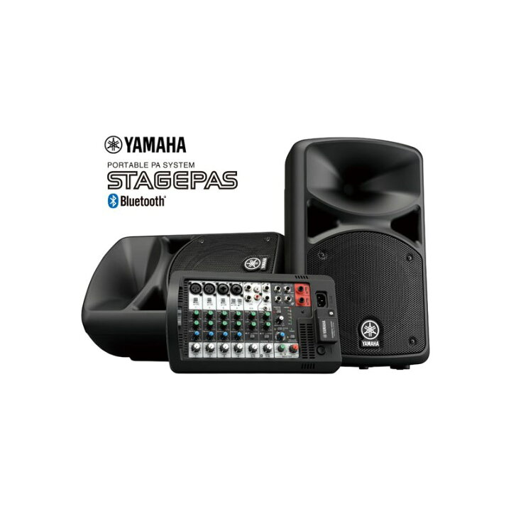 楽天市場】YAMAHA STAGEPAS 400BT 【ポータブルPAシステム 