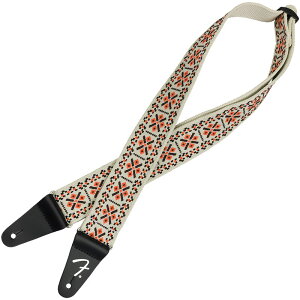 Fender USA Pasadena Woven Strap (Lattice Orange) [#0990638032]