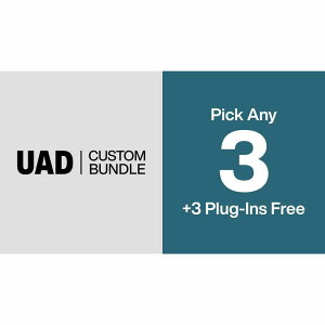 Universal Audio UAD Custom 3 Plus Bundle (ユニバーサルオーディオ)(UAD Native)(オンライン納品)