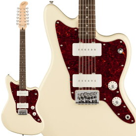 あす楽 Squier by Fender Paranormal Jazzmaster XII(Olympic White/Laurel Fingerboard)