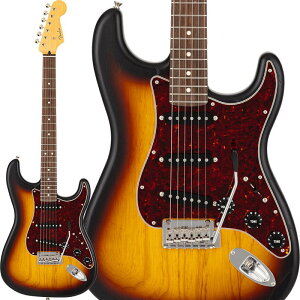Fender Made in Japan Limited Stratocaster Raw Ash (3 Color Sunburst/Rosewood)