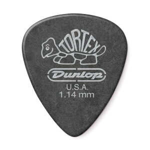 Dunlop (Jim Dunlop) 488R Tortex Pitch Black Gold Standard (1.14mm)