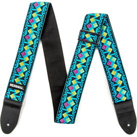 Dunlop (Jim Dunlop) JH14 [JIMI HENDRIX LIVE IN MAUI BLUE DIAMONDS STRAP]