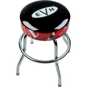 EVH �y�t���Z�[���z �y���Y�������f���z LOGO BARSTOOL WITH STRIPED TRIM 24inch (#0227297024)