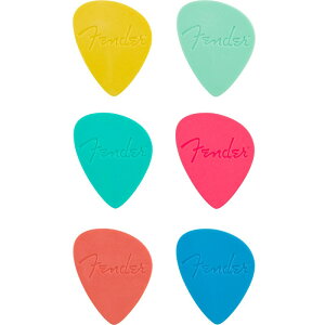 �����z�B Fender USA �y�t���Z�[���z OFFSET PICK MULTI COLOR (6pcs) (#1989999104)