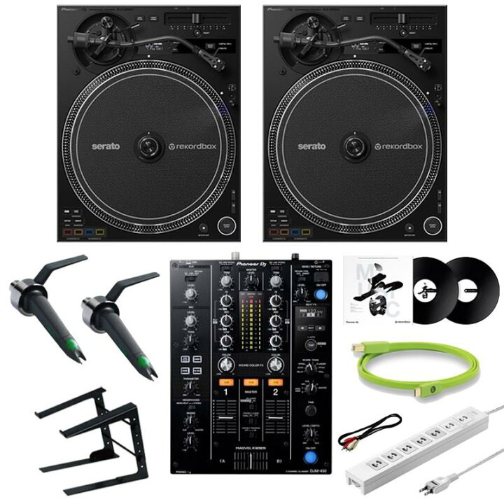 楽天市場】Pioneer DJ PLX-CRSS12 + DJM-450 ターンテーブルDJおすすめ 