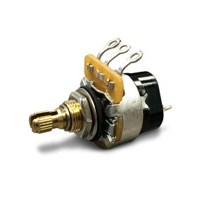 Gibson PPAT-520 500k OHM AUDIO TAPER PUSH-PULL POT/Short Shaft