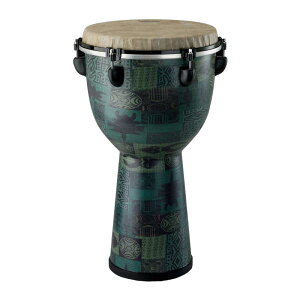 REMO LREMDJ611232 [Apex Djembe Drum - Green Kinte�C 12 inch]