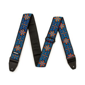 Dunlop (Jim Dunlop) �y�t���Z�[���z JH25 JIMI HENDRIX BLACKLIGHT FILLMORE BLUE STRAP