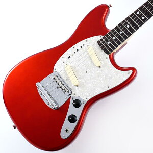 Fender Custom Shop Fender Experience 2025 Exclusive '60s Mustang Deluxe Closet Classic with Matching Painted Headstock (Candy Apple Red) SN.R144125