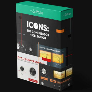 Softube ICONS : The Compressor Collection(�\�t�`���[�u)(�v���O�C���\�t�g)(�I�����C���[�i)