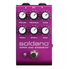 あす楽 Soldano 【エフェクタースーパープライスSALE】SLO Pedal【Purple Anodized】