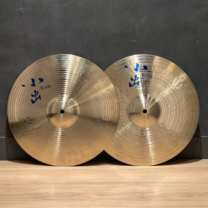 楽天市場】小出 koide 609 HiHat 14 Thin/Medium pair [609-14HT/609 