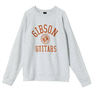 Gibson yH̃X[p[Z[z Collegiate Crewneck (Heather Gray)C (XL) [GA-HOOD-COLG-GRY-XL]