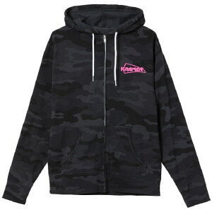 Gibson yH̃X[p[Z[z Kramer Camo Fullzip Hoodie (Black)C (Large) [GA-KHDCMOLG]